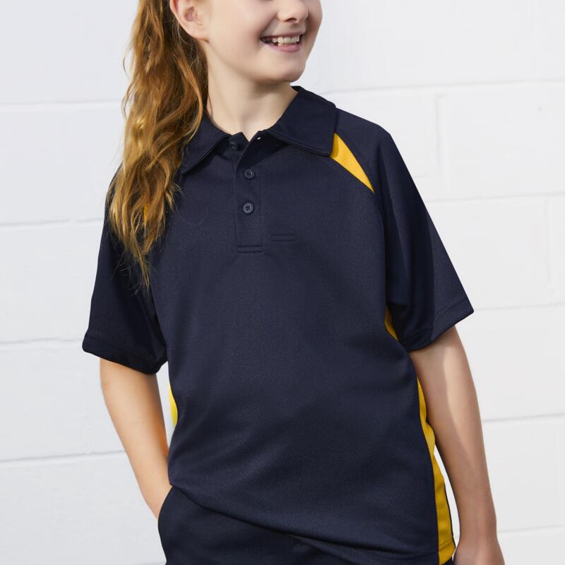 Kids Splice Short Sleeve Polo Thumbnail